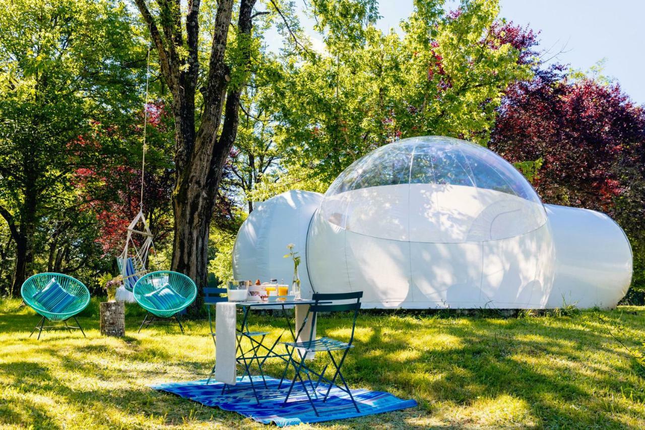 Somn'en bulle Hotell Najac Exteriör bild