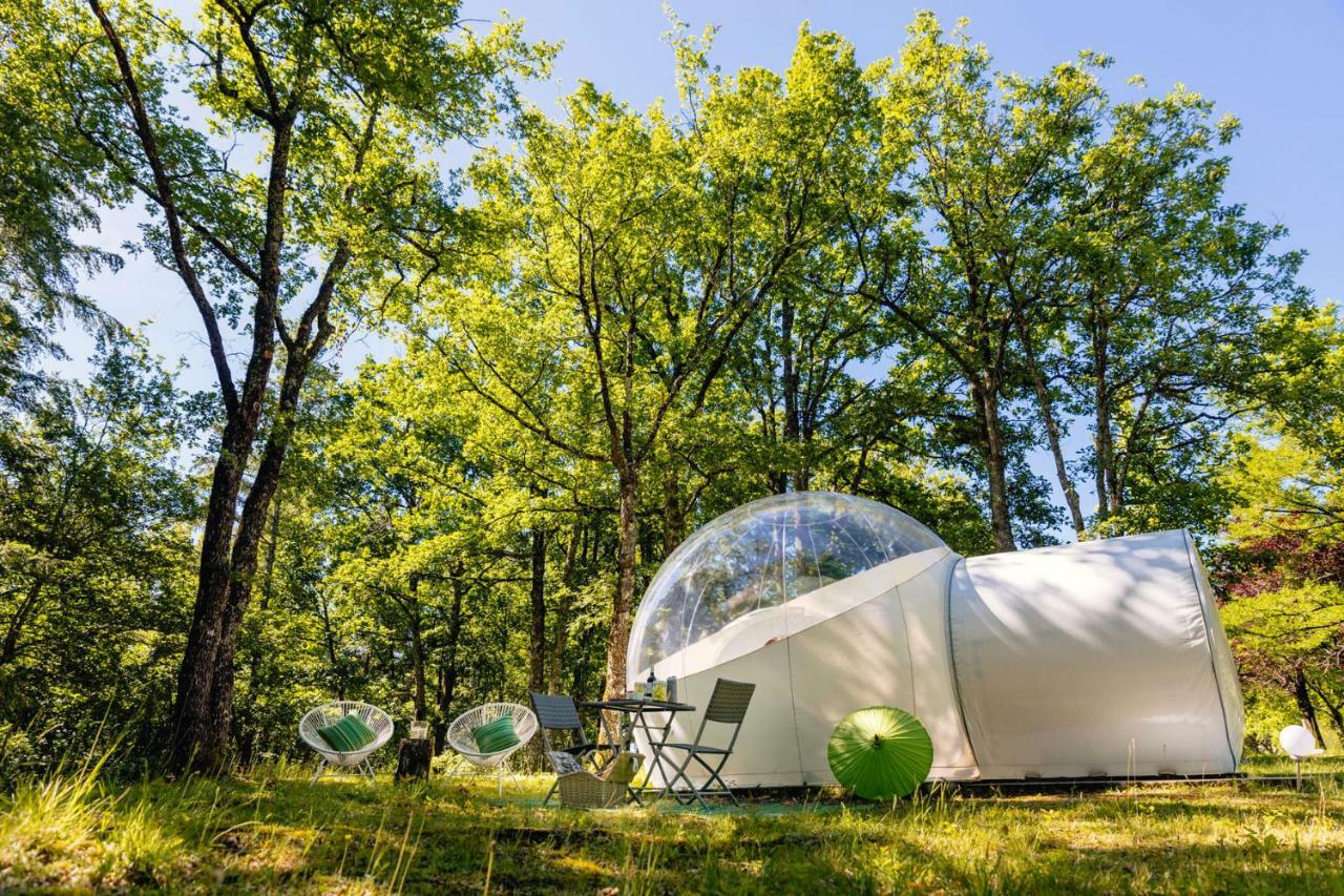 Somn'en bulle Hotell Najac Exteriör bild